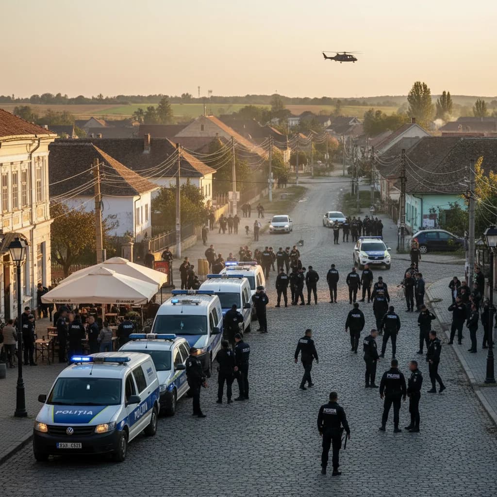 Acțiune extinsă a Poliției în Timișoara și localitățile din jur, pe timpul nopții