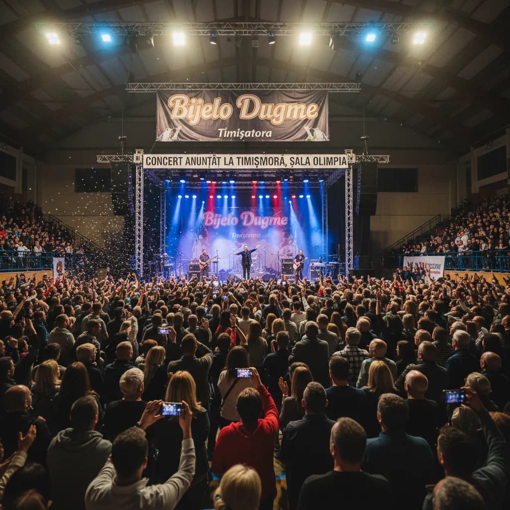 Concert aniversar Bijelo Dugme programat la Timișoara, în sala Olimpia, pe 14 februarie 2026