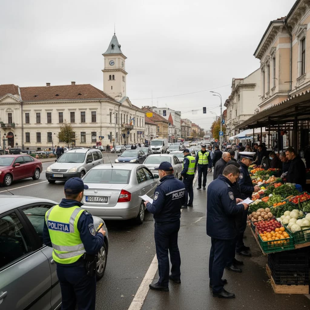Controale extinse și amenzi de aproape 50.000 de lei aplicate vineri în Lugoj