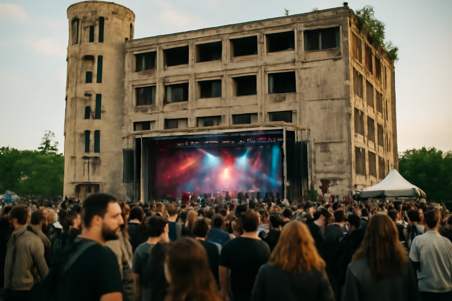 GRID Festival aduce muzica underground într-un turn părăsit din Timișoara