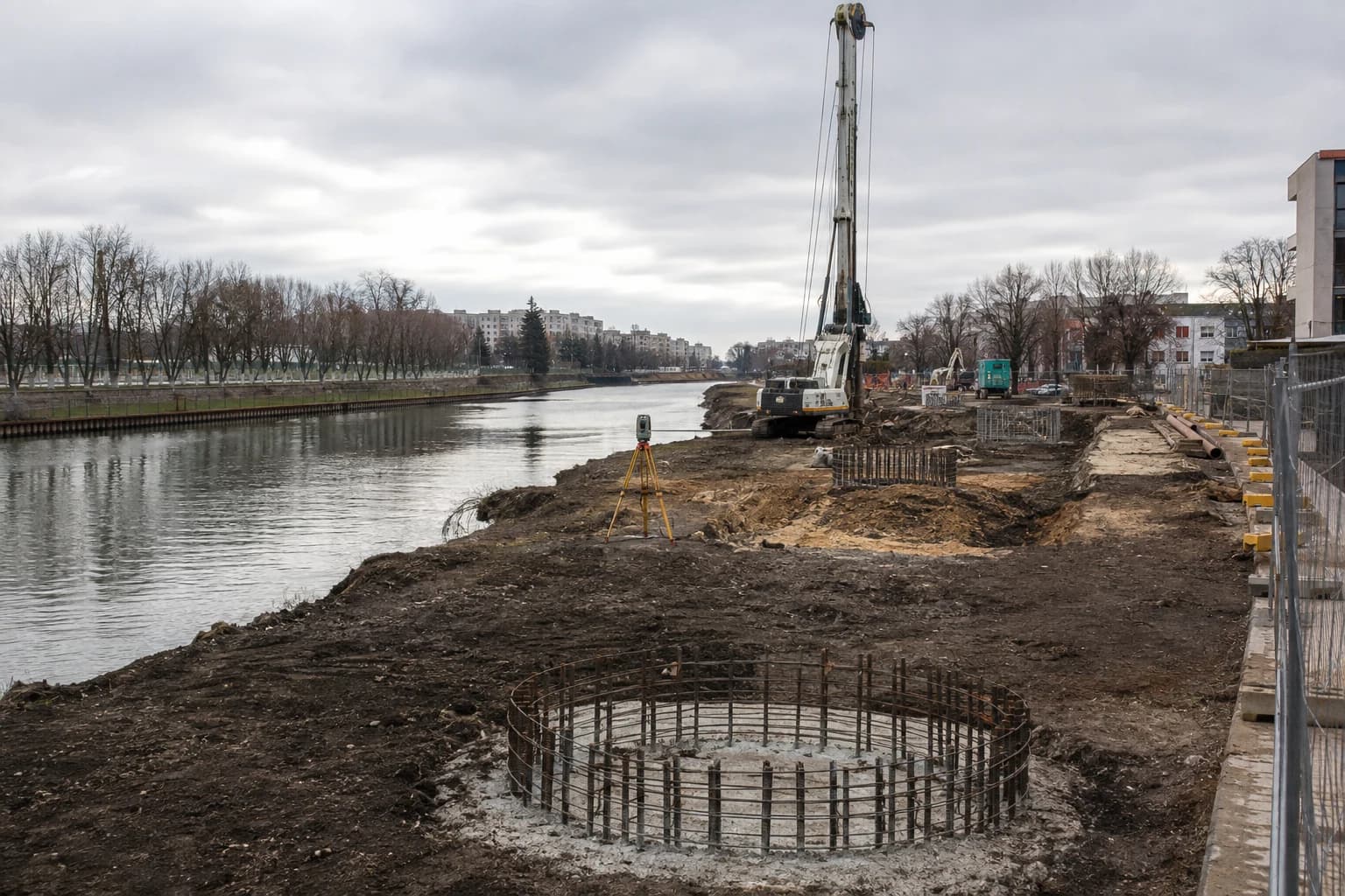 Constructorul a primit terenul pentru Podul Solventul