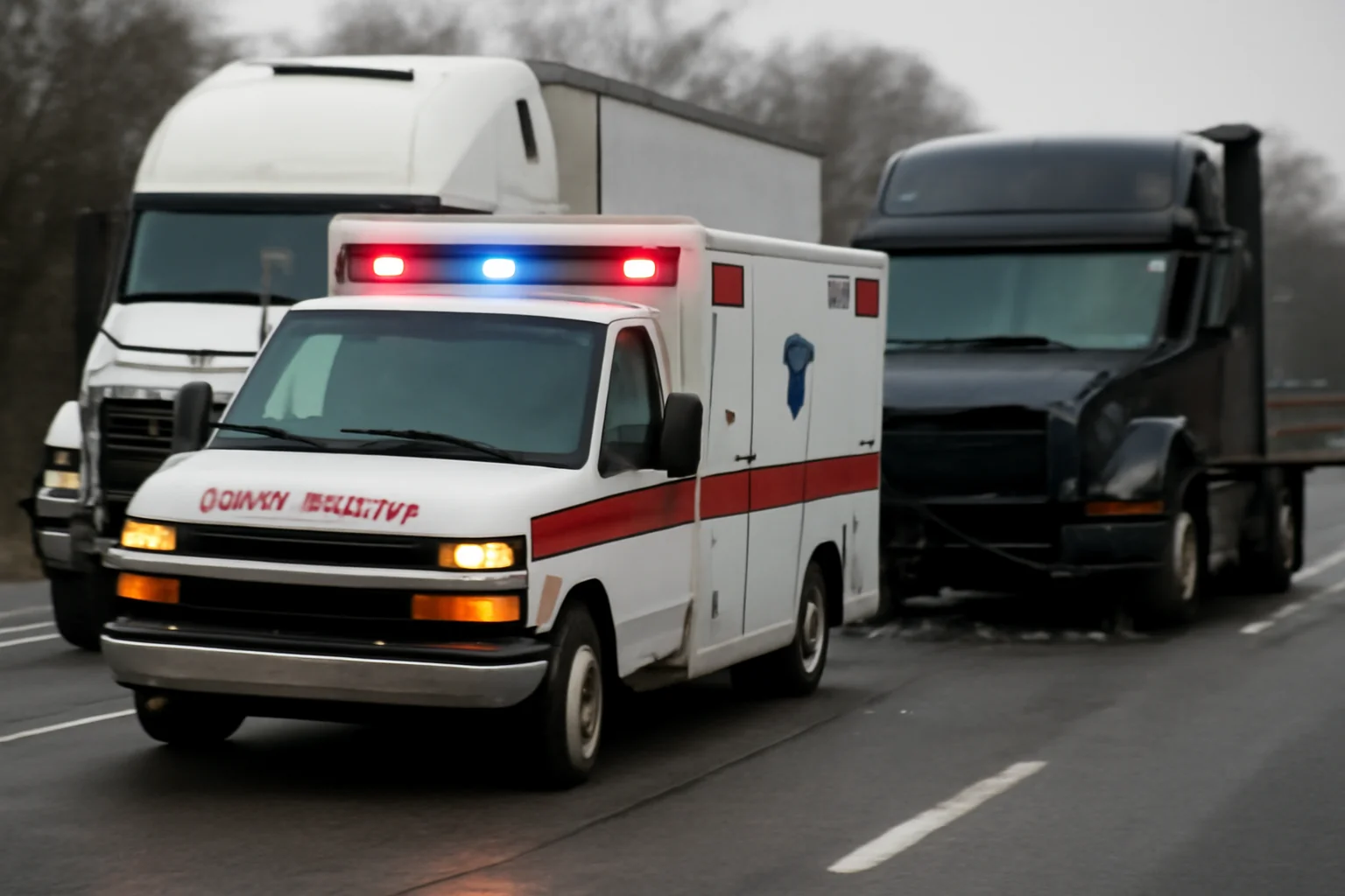 Șoferul vinovat transportat de urgență la spital după ciocnirea mastodonților în trafic