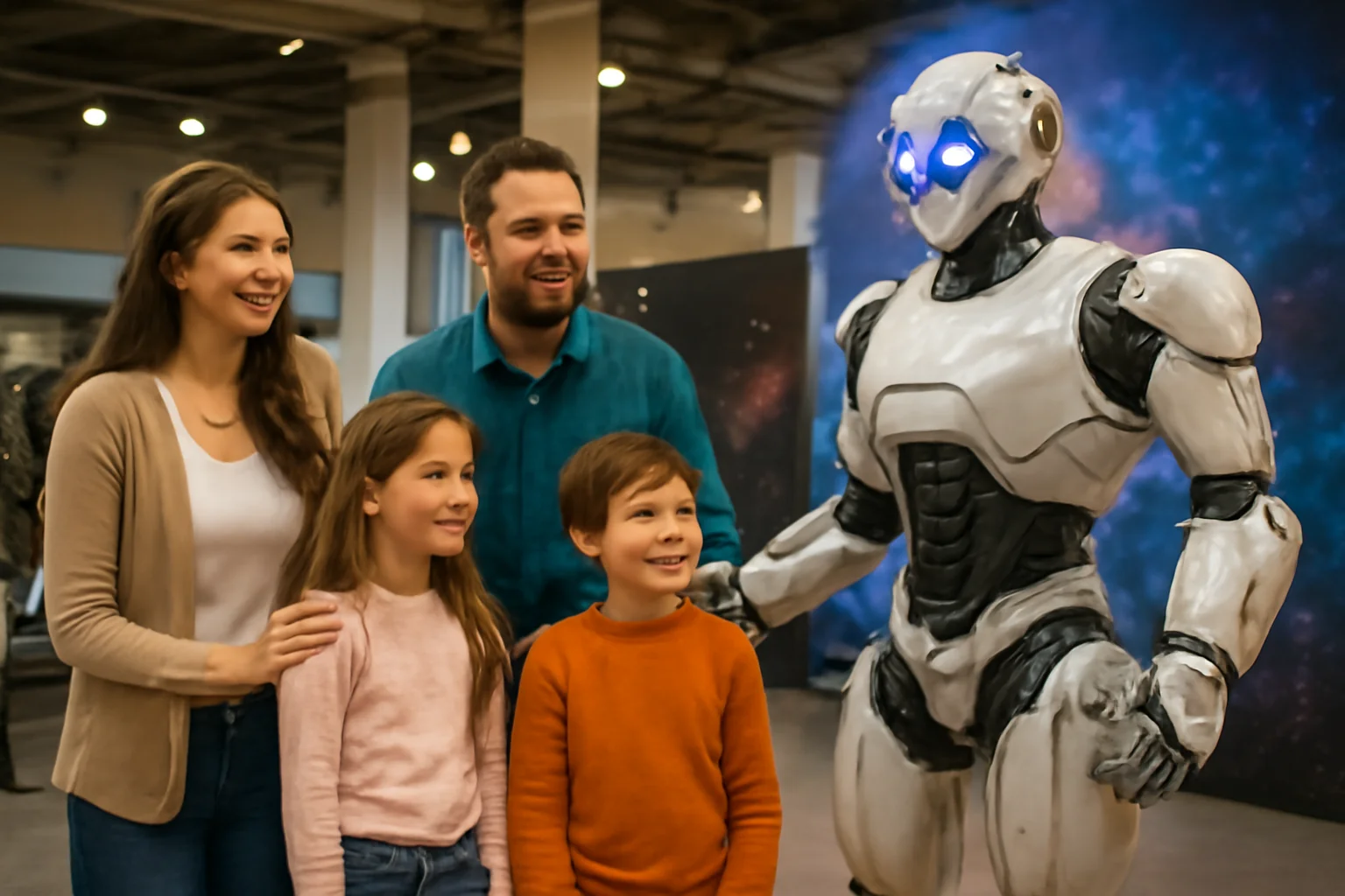 Activități de Weekend pentru Familie cu Expoziții, Roboți și Spectacole Captivante pentru Copii