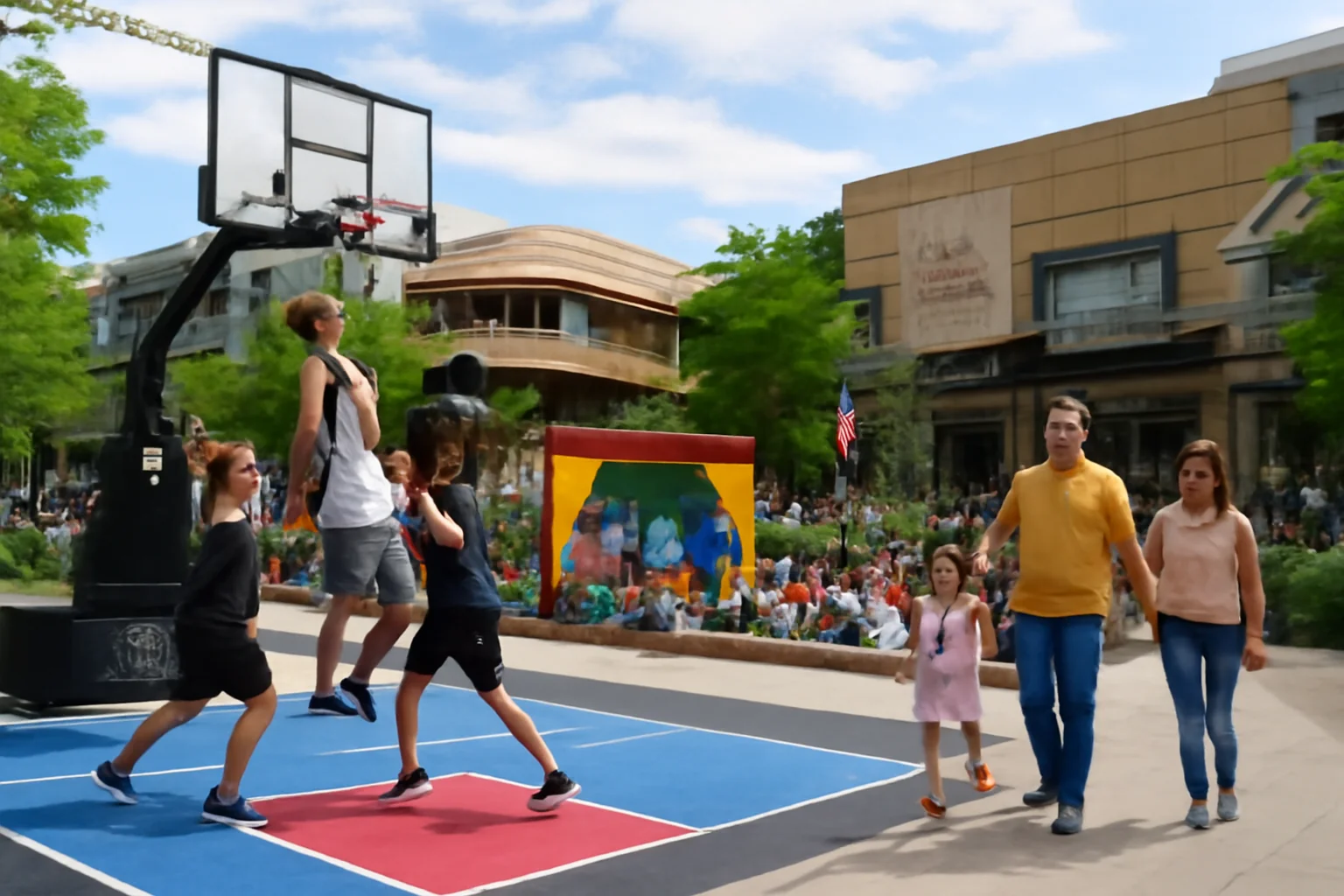 Bucurie de weekend la Iulius Town: Baschet 3X3, Teatru pentru Copii și Distracție în Familie