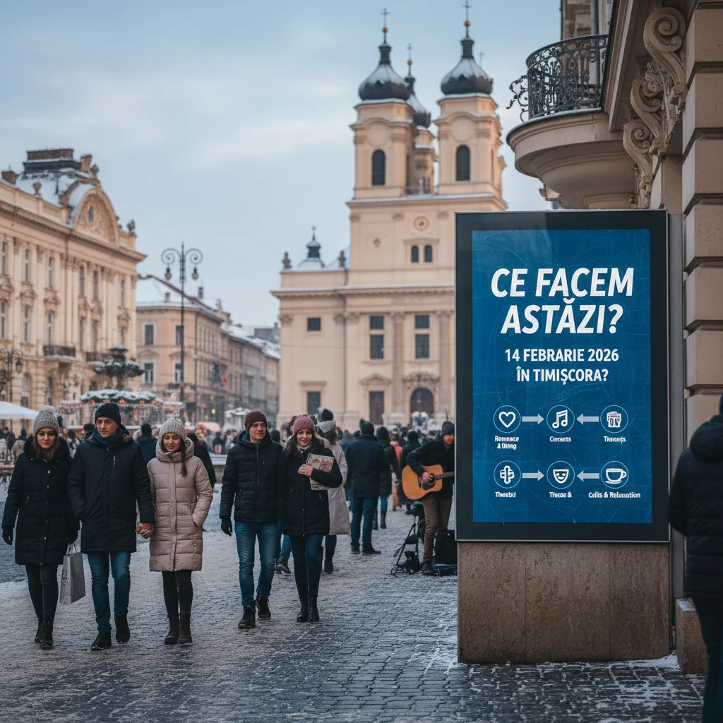 Idei de petrecere a zilei de 14 februarie 2026 în Timișoara