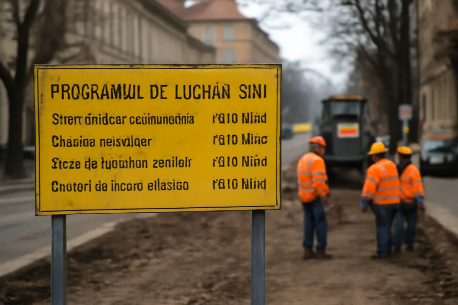 Lucrări de reparații la infrastructura rutieră din Timișoara programate pentru 14 ianuarie 2026