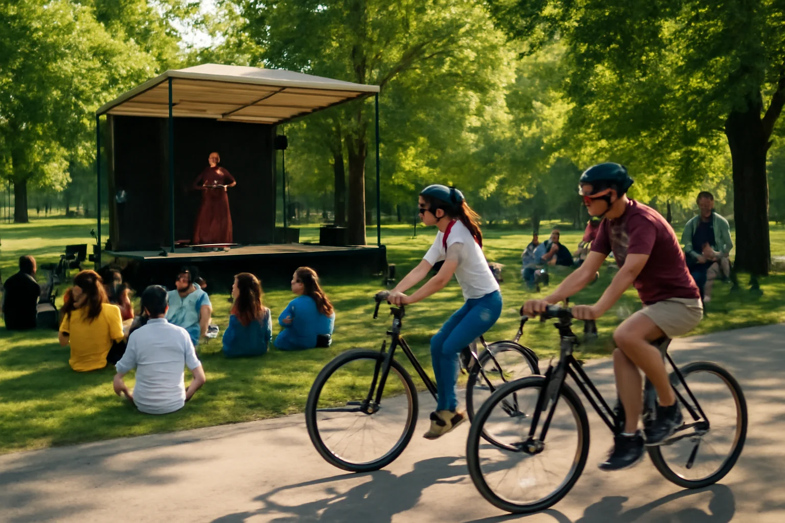 Spectacole, întâlniri tematice și pedalare de Ziua Internațională a Bicicletei!