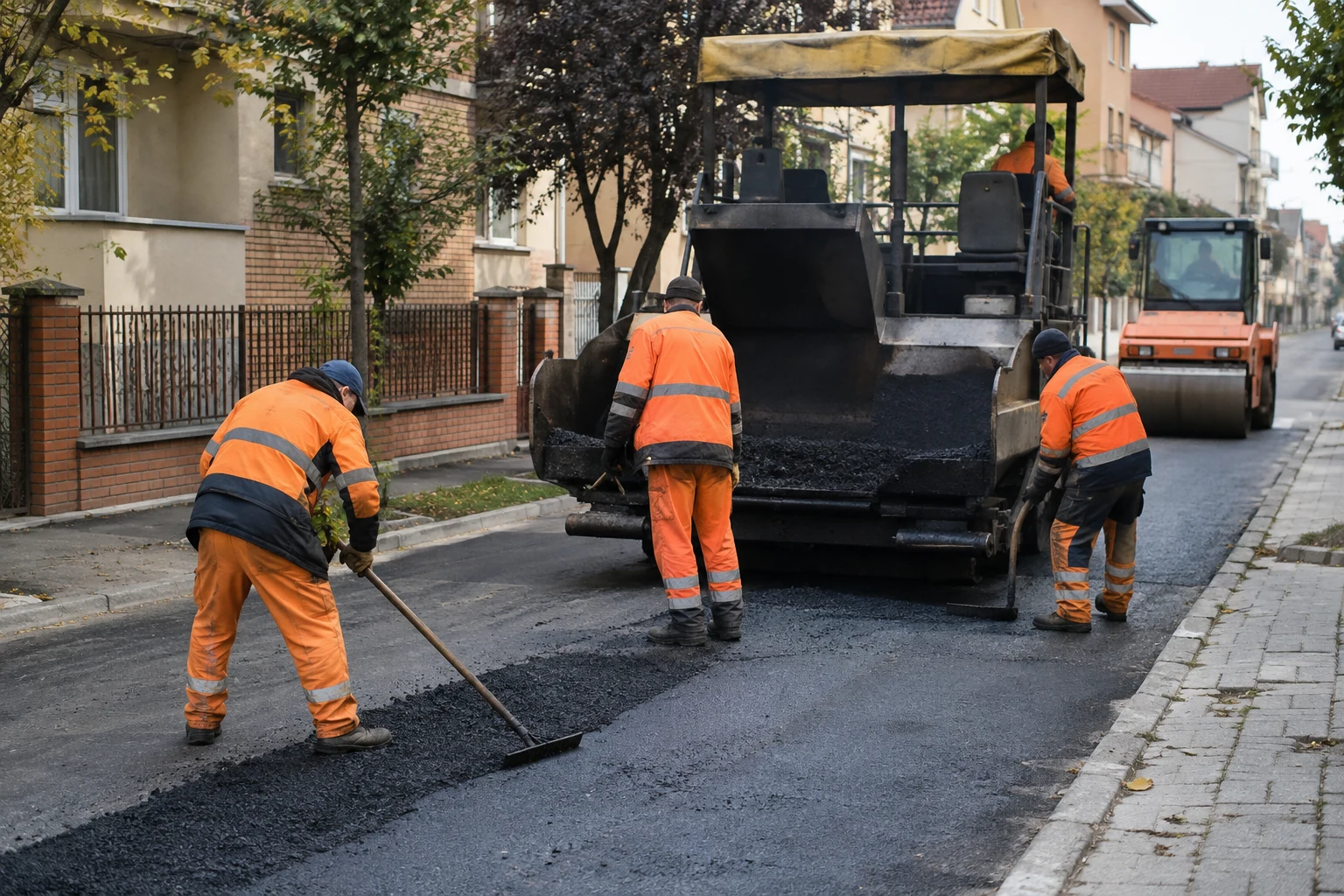 Timișoara, 7 septembrie: reparații pe Intrarea Sepia, Transilvania, Calea Martirilor